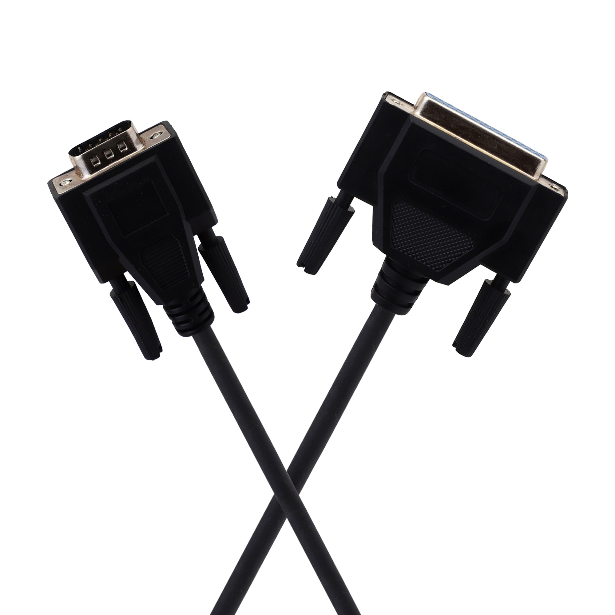 BOXNUBE DB25 (25 pin) Female to DB9 (Serial / RS232) Male Cable 1.5M-150CM-4.5FT BOXNUBE DB25 (25 pin) Female to DB9 (Serial / RS232) Male Cable 1.5M-150CM-4.5FT